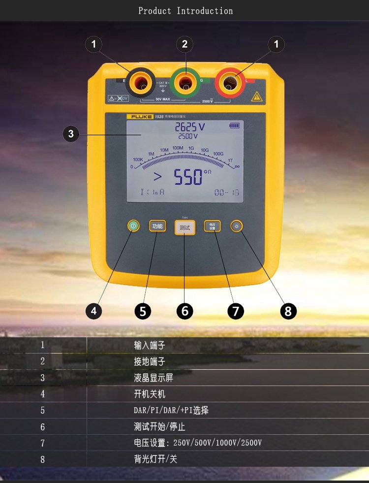 福祿克 FLUKE F1535 高壓絕緣電阻測(cè)試儀數(shù)字兆歐表 電子搖表數(shù)顯檢測(cè)-9.jpg